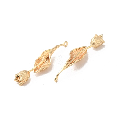 Brass Pendants X-KK-G468-04G-1