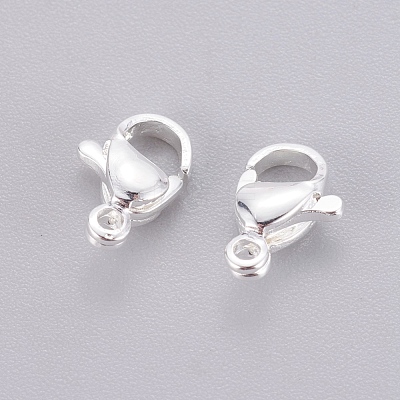 304 Stainless Steel Lobster Claw Clasps STAS-E464-21B-S-1