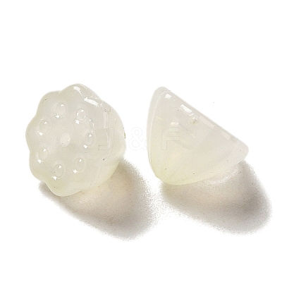 Two Tone Acrylic Beads OACR-H039-01D-1