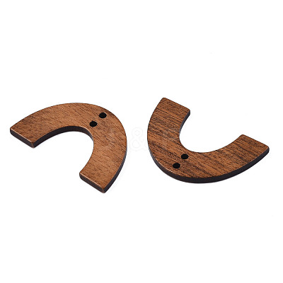 Walnut Wood Pendants WOOD-N011-009-1