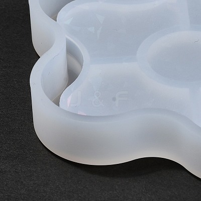Silicone Laser Effect Cup Mat Molds DIY-C061-03C-1