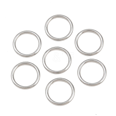 304 Stainless Steel Closed Jump Rings STAS-G393-06P-19-1