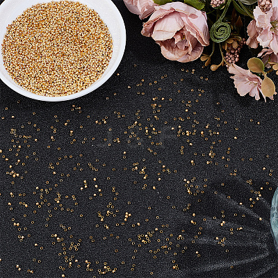 6000Pcs Brass Crimp Beads KK-PA0001-14G-1