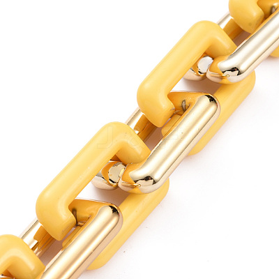 Handmade CCB Plastic Cable Chains AJEW-JB00669-06-1