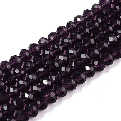 Glass Beads Strands EGLA-A044-T4mm-D15-1