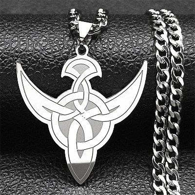 Non-Tarnish 304 Stainless Steel Necklaces NJEW-Q338-12P-1