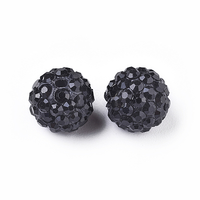 Pave Disco Ball Beads RB-Q195-14mm-280-1