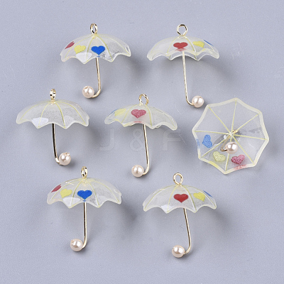 Printed Acrylic Pendants KY-S163-093B-02-1