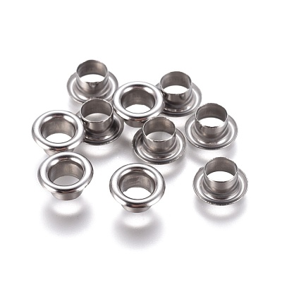 Non-Tarnish European Style 201 Stainless Steel Eyelet Core STAS-E474-09B-P-1