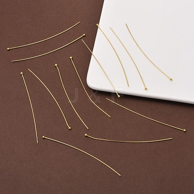 Brass Ball Head Pins X-RP0.7x70mm-G-1