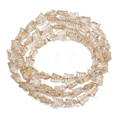 Czech Pressed Glass Beads GLAA-I061-36B-1