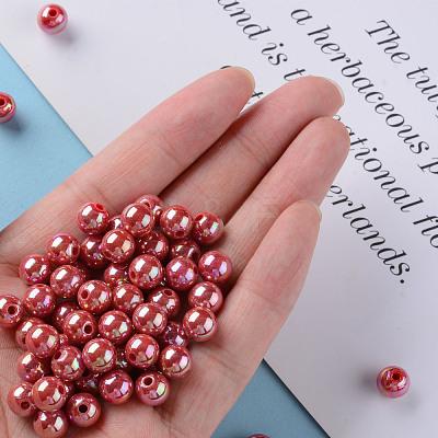 Opaque Acrylic Beads MACR-S370-D8mm-A14-1