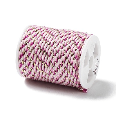 4-Ply Polycotton Cord with Metallic Thread OCOR-Z003-D113-1
