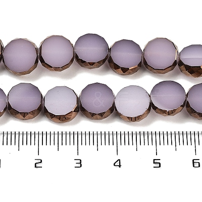 Imitation Jade Glass Beads Strands GLAA-H032-03-01-1