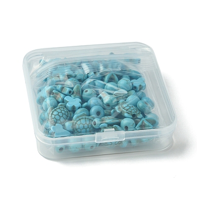 Synthetic Turquoise Beads Set G-FS0005-82-1