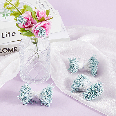 Gypsum with Cotton Cord Artificial Flower Core LS-DIY-WH20007-36A-06-1