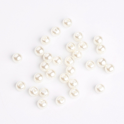 Imitation Pearl Acrylic Beads X-12A-9282-1