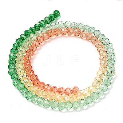Transparent Painted Glass Beads Strands LS-DGLA-A034-T3mm-A04-1