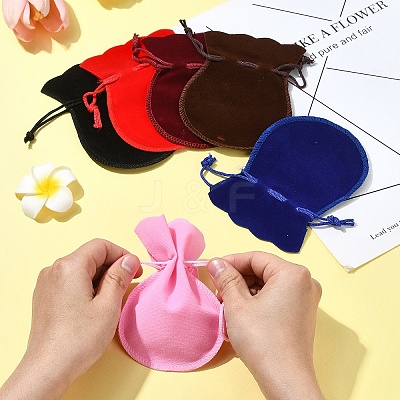 30Pcs 6 Colors Velvet Bags TP-FS0001-03B-1