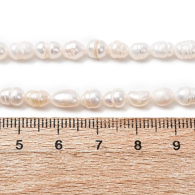 Natural Cultured Freshwater Pearl Beads Strands PEAR-F020-02A-1