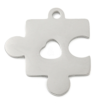 Non-Tarnish 304 Stainless Steel Pendants STAS-B056-19P-1