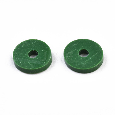 Handmade Polymer Clay Beads CLAY-R067-8.0mm-B46-1