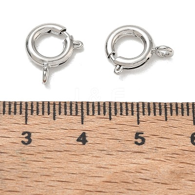 Brass Spring Ring Clasps KK-CBA1AE8-05C-P-1