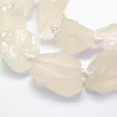 Natural Quartz Crystal Beads Strands G-G697-E01-1