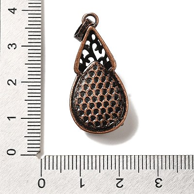 Natural Amethyst Pendants G-H065-01R-18-1