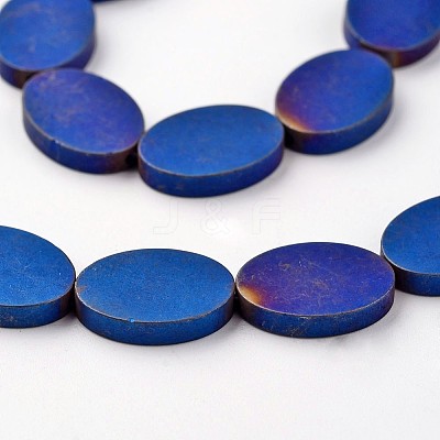 Electroplate Non-magnetic Synthetic Hematite Beads Strands G-F300-10-F-1
