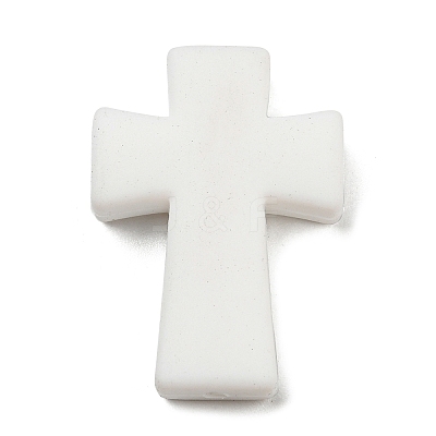 Cross Silicone Focal Beads SIL-G006-03D-1