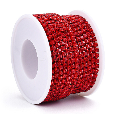 Electrophoresis Iron Rhinestone Strass Chains CHC-Q009-SS12-B07-1
