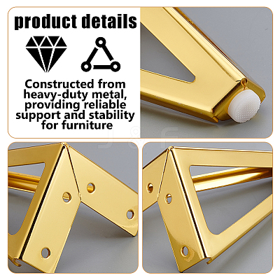 Iron Furniture Sofa Legs FIND-WH0173-479G-1