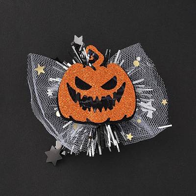 Halloween Theme Felt Alligator Hair Clips PHAR-L008-01F-1