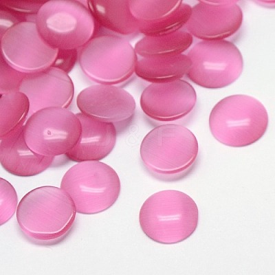 Cat Eye Cabochons X-CE-J002-8mm-08-1