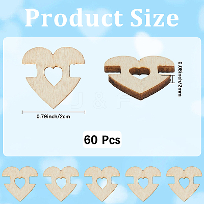 1 Set 1-Hole Wood Buttons BUTT-CY0001-16A-1