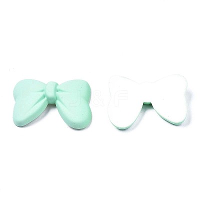 Opaque Spray Painted Acrylic Cabochons ACRP-S679-013-1