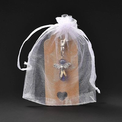 Faceted Teardrop Glass Pendants HJEW-JM00534-1