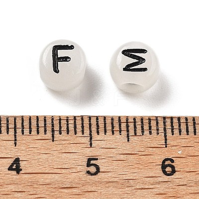 Luminous Transparent Acrylic Beads LACR-282-01B-1
