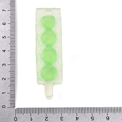 Printed Transparent Resin Imitation Food Cabochons RE-CBA6D7B-05-1