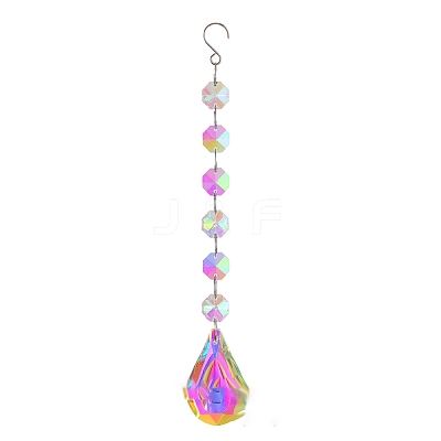 Crystal Glass Sun Catcher Pendant PW-WG84693-06-1