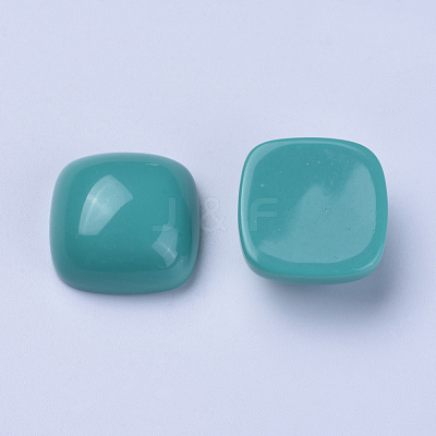 Resin Cabochons RESI-WH0008-06J-1