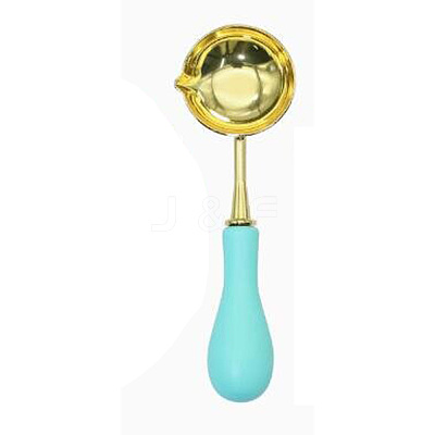 Brass Wax Sticks Melting Spoon AJEW-WH0241-57F-1