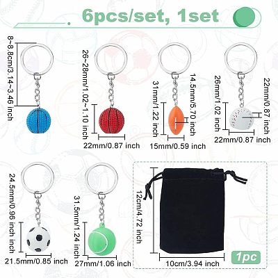 Resin & Plastic Pendants Keychains KEYC-OC0001-30-1