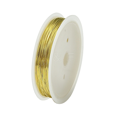 Round Copper Jewelry Wire X-CWIR-CW0.4mm-07-1
