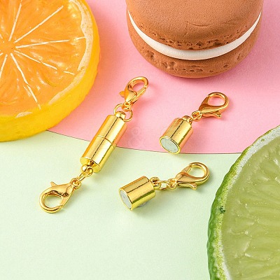 Brass Magnetic Clasps KK-YW0001-58G-1