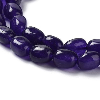 Natural White Jade Beads Strands G-E614-B01-05-1