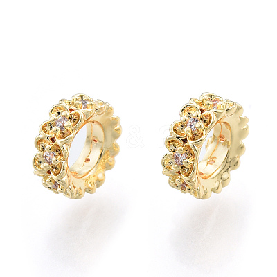 Brass Spacer Beads X-KK-N259-50-1