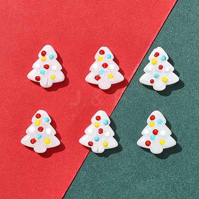 6Pcs Handmade Bumpy Glass Beads Strands LAMP-FS0001-16E-1