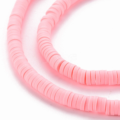 Handmade Polymer Clay Bead Strands CLAY-T002-4mm-71-1